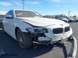 2014 BMW 5 Series 528i with VIN WBA5A5C55ED509201, listed as a IAAI auction lot 41101093 with 1 mi miles. Bid and sale history available at carsss.com. Image 6.