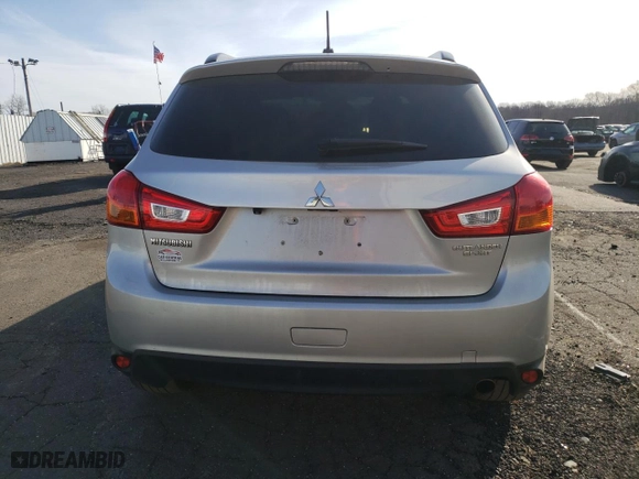 2013 Mitsubishi Outlander Sport SE with VIN 4A4AR4AU9DE018775, listed as a Copart auction lot 48699695 with 75,308 mi miles and Salvage Title. Bid and sale history available at carsss.com. Image 6.