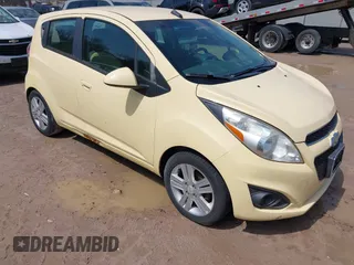 2013 Chevrolet Spark LT with VIN KL8CD6S99DC579079, listed as a IAAI auction lot 42090297 with 101,985 mi miles. Bid and sale history available at carsss.com. Image 1.