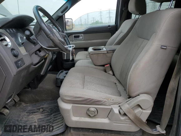 2010 Ford F-150 XL with VIN 1FTEW1E84AFD14774, listed as a Copart auction lot 60530435 with 150,299 mi miles and Salvage title. Bid and sale history available at DreamBid. Image 7.