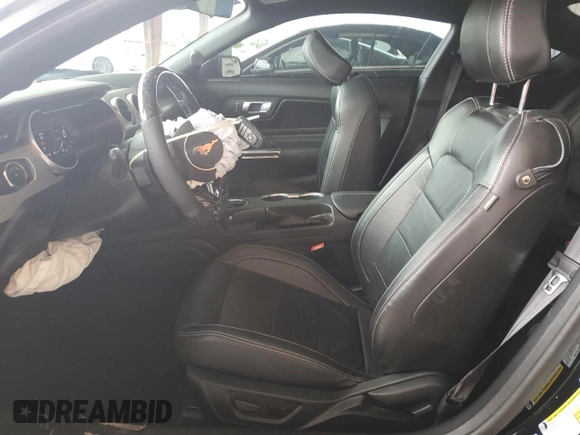 2023 Ford Mustang GT with VIN 1FA6P8CF4P5306612, listed as a Copart auction lot 56597835 with 15,216 mi miles and Salvage title. Bid and sale history available at DreamBid. Image 7.
