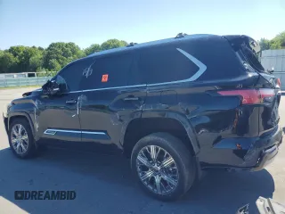 2024 Toyota Sequoia SR5 with VIN 7SVAAABAXRX028072, listed as a Copart auction lot 56857084 with 0 mi miles and Salvage Title. Bid and sale history available at carsss.com. Image 2.