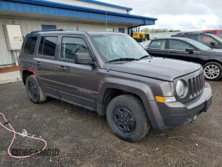 2015 Jeep Patriot Sport with VIN 1C4NJPBB3FD409847, listed as a Copart auction lot 55172265 with 158,626 mi miles and Non Repairable. Bid and sale history available at DreamBid. Image 4.