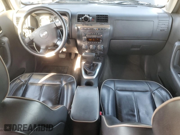 2006 Hummer H3 with VIN 5GTDN136168181816, listed as a Copart auction lot 51254105 with 137,617 mi miles and Salvage Title. Bid and sale history available at carsss.com. Image 8.
