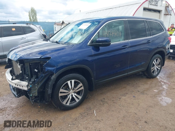 2018 Honda Pilot EX-L with VIN 5FNYF6H50JB026024, listed as a IAAI auction lot 41424404 with 56,030 mi miles. Bid and sale history available at carsss.com. Image 18.