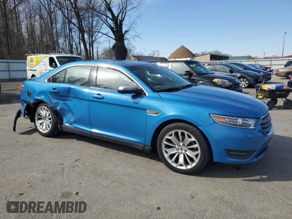 2015 Ford Taurus Limited with VIN 1FAHP2F80FG146976, listed as a Copart auction lot 45020025 with 143,495 mi miles and Salvage Title. Bid and sale history available at DreamBid. Image 4.
