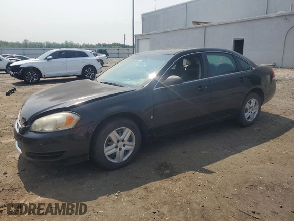 2008 Chevrolet Impala LS with VIN 2G1WB58KX89206766, listed as a Copart auction lot 60416895 with 189,415 mi miles and Salvage title. Bid and sale history available at DreamBid. Image 1.