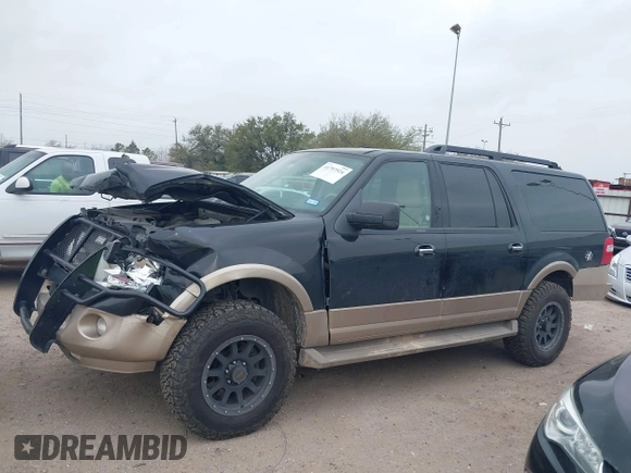2014 Ford Expedition EL XLT with VIN 1FMJK1J58EEF27868, listed as a IAAI auction lot 41797524 with 176,350 mi miles. Bid and sale history available at carsss.com. Image 14.