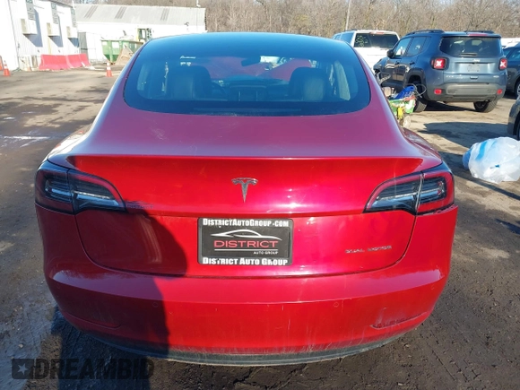 2018 Tesla Model 3 Long Range Battery with VIN 5YJ3E1EB4JF065581, listed as a IAAI auction lot 41542190 with 4,154 mi miles and . Bid and sale history available at DreamBid. Image 15.