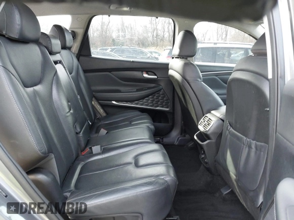 2019 Hyundai Santa Fe Limited with VIN 5NMS5CAD2KH059843, listed as a IAAI auction lot 41271006 with 187,468 mi miles. Bid and sale history available at carsss.com. Image 8.