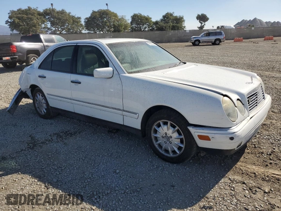 1999 Mercedes-Benz E-Class with VIN WDBJF65H6XA762532, listed as a Copart auction lot 79925364 with 196,487 mi miles and Salvage Title. Bid and sale history available at carsss.com. Image 4.
