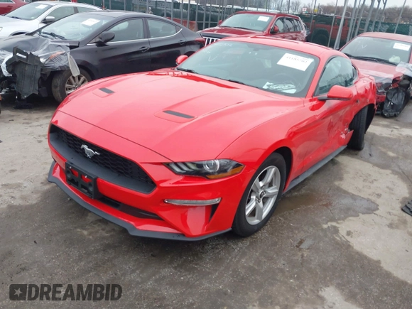 2018 Ford Mustang EcoBoost with VIN 1FA6P8TH1J5158699, listed as a IAAI auction lot 41185702 with 128,862 mi miles and . Bid and sale history available at carsss.com. Image 18.