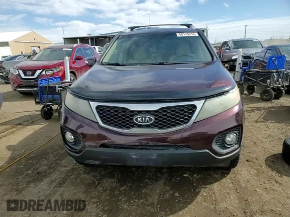 2011 Kia Sorento LX with VIN 5XYKTDA20BG136374, listed as a Copart auction lot 48174315 with 224,228 mi miles and Salvage Title. Bid and sale history available at carsss.com. Image 12.