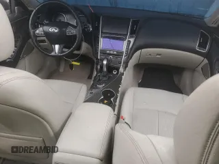2017 Infiniti Q50 Sport with VIN JN1EV7AP5HM743157, listed as a Copart auction lot 45171125 with 69,641 mi miles and Salvage title. Bid and sale history available at DreamBid. Image 8.