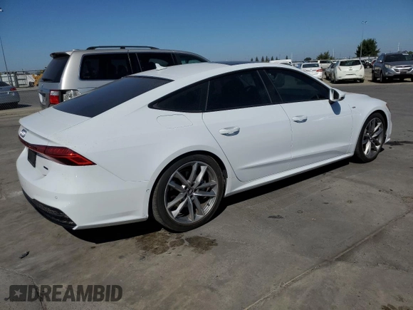 2020 Audi A7 Premium Plus with VIN WAUU2AF2XLN003678, listed as a Copart auction lot 67271893 with 33,856 mi miles and . Bid and sale history available at DreamBid. Image 3.