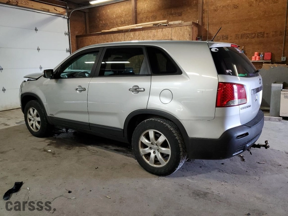 2012 Kia Sorento LX with VIN 5XYKTDA64CG269255, listed as a Copart auction lot 49869495 with 160,018 mi miles and Salvage Title. Bid and sale history available at carsss.com. Image 2.