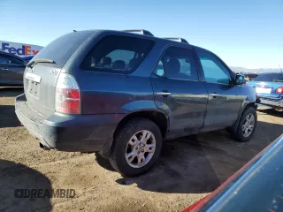 2006 Acura MDX Touring with VIN 2HNYD18646H531495, listed as a Copart auction lot 47788025 with 207,031 mi miles and Salvage Title. Bid and sale history available at carsss.com. Image 3.