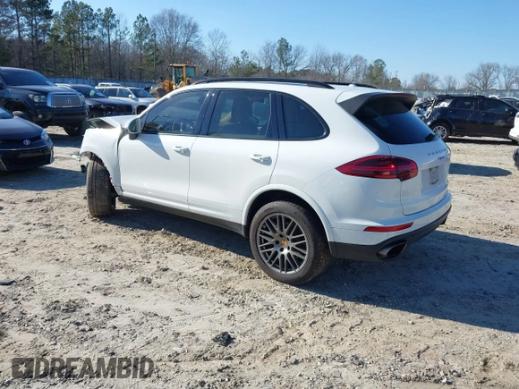 2017 Porsche Cayenne with VIN WP1AA2A24HKA86733, listed as a IAAI auction lot 41499407 with 94,004 mi miles. Bid and sale history available at carsss.com. Image 3.