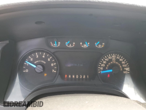 2014 Ford F-150 XL z VIN 1FTEX1EM6EKE25592, wystawiony jako Copart lot #55648365 z przebiegiem 105 736 mil mil oraz Szkoda całkowita • Salvage title. Historia ofert i sprzedaży dostępna na DreamBid. Obrazek 9.