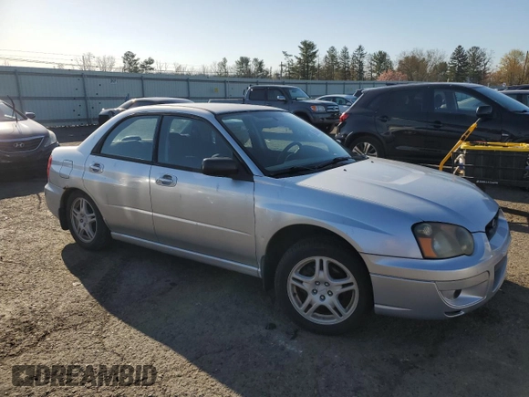 2005 Subaru Impreza Sedan (Natl) RS with VIN JF1GD67595H508585, listed as a Copart auction lot 53681065 with 125,931 mi miles and Salvage Title. Bid and sale history available at carsss.com. Image 4.