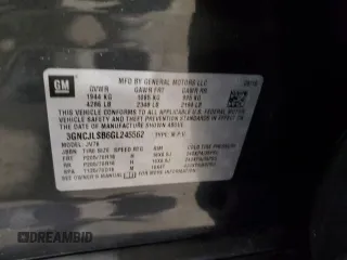 2016 Chevrolet Trax LT z VIN 3GNCJLSB6GL245562, wystawiony jako Copart lot #54710075 z przebiegiem 42 457 mil mil oraz Szkoda całkowita • Salvage title. Historia ofert i sprzedaży dostępna na DreamBid. Obrazek 13.