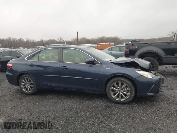 2017 Toyota Camry Hybrid LE with VIN 4T1BD1FK9HU214691, listed as a IAAI auction lot 38368975 with 22,673 mi miles. Bid and sale history available at carsss.com. Image 14.
