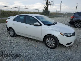 2013 Kia Forte EX with VIN KNAFU4A24D5740355, listed as a Copart auction lot 72381694 with 179,555 mi miles and Salvage Title. Bid and sale history available at carsss.com. Image 4.