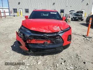 2020 Chevrolet Blazer RS with VIN 3GNKBKRS8LS551946, listed as a Copart auction lot 53561305 with 62,697 mi miles and Salvage title. Bid and sale history available at DreamBid. Image 5.