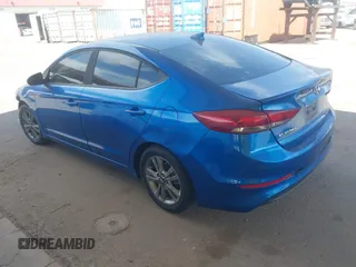 2018 Hyundai Elantra SEL with VIN 5NPD84LF9JH380476, listed as a IAAI auction lot 42032354 with 60,289 mi miles. Bid and sale history available at carsss.com. Image 3.