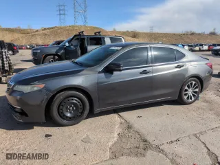 2015 Acura TLX Tech with VIN 19UUB1F53FA026164, listed as a Copart auction lot 52937515 with 131,652 mi miles and Salvage Title. Bid and sale history available at carsss.com. Image 1.