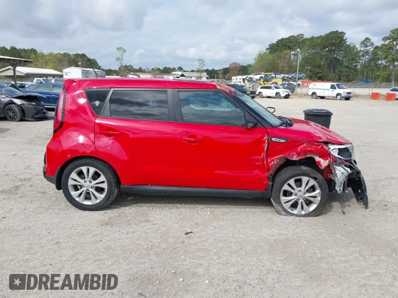 2016 Kia Soul + with VIN KNDJP3A58G7855834, listed as a IAAI auction lot 41894834 with 121,980 mi miles. Bid and sale history available at carsss.com. Image 13.