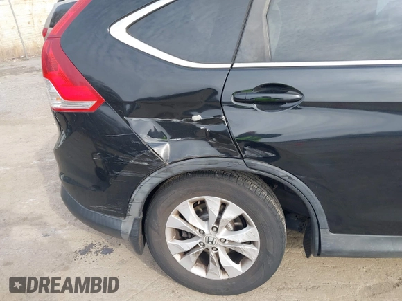 2014 Honda CR-V EX-L with VIN 2HKRM4H7XEH607165, listed as a IAAI auction lot 41837898 with 102,057 mi miles. Bid and sale history available at carsss.com. Image 6.