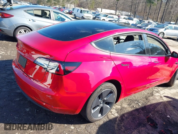 2023 Tesla Model 3 z VIN 5YJ3E1EA8PF463179, wystawiony jako IAAI lot #41738318 z przebiegiem 37 990 mil mil oraz . Historia ofert i sprzedaży dostępna na DreamBid. Obrazek 4.