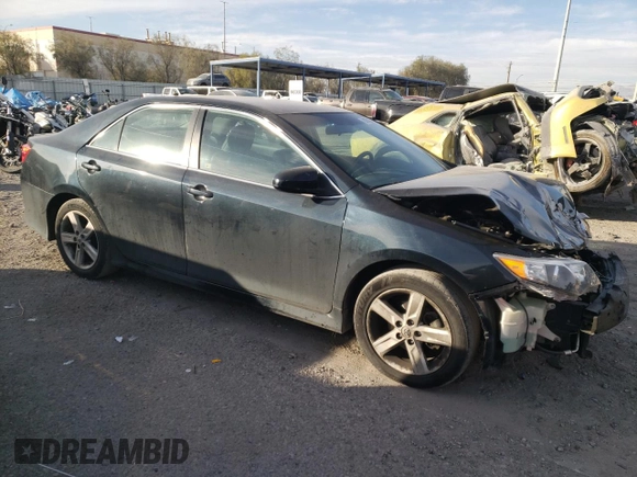 2012 Toyota Camry L with VIN 4T1BF1FKXCU194891, listed as a Copart auction lot 84500754 with 92,640 mi miles and Salvage Title. Bid and sale history available at carsss.com. Image 4.