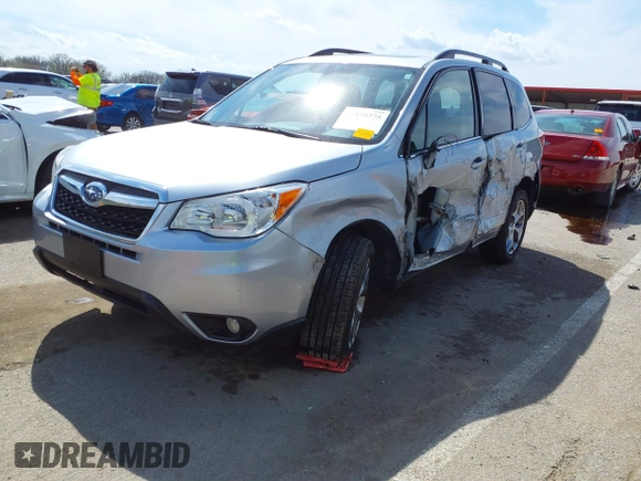 2016 Subaru Forester 2.5i Touring with VIN JF2SJAVC8GH493549, listed as a IAAI auction lot 41875775 with 74,767 mi miles. Bid and sale history available at carsss.com. Image 2.