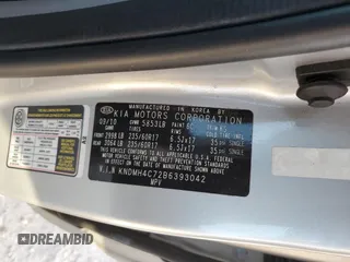 2011 Kia Sedona EX with VIN KNDMH4C72B6393042, listed as a Copart auction lot 78576884 with 240,348 mi miles and Salvage Title. Bid and sale history available at carsss.com. Image 14.