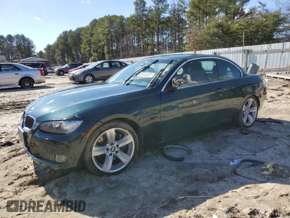 2008 BMW 3 Series 335i with VIN WBAWL73528PX57189, listed as a Copart auction lot 45640025 with 115,689 mi miles and Salvage Title. Bid and sale history available at carsss.com. Image 1.