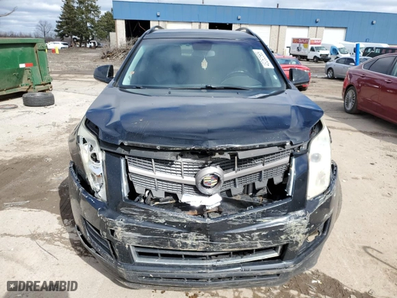 2012 Cadillac SRX with VIN 3GYFNGE33CS628410, listed as a Copart auction lot 48262565 with 170,244 mi miles and Salvage Title. Bid and sale history available at carsss.com. Image 5.