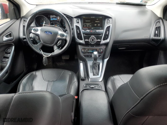 2012 Ford Focus Titanium with VIN 1FAHP3N22CL127030, listed as a Copart auction lot 43542345 with 99,277 mi miles and Salvage Title. Bid and sale history available at carsss.com. Image 8.