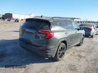 2020 GMC Terrain SLE with VIN 3GKALMEV7LL142753, listed as a IAAI auction lot 41815055 with 92,003 mi miles. Bid and sale history available at carsss.com. Image 4.