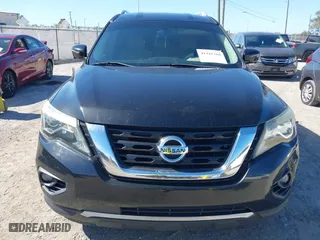 2017 Nissan Pathfinder SV with VIN 5N1DR2MN1HC660630, listed as a IAAI auction lot 41441368 with 128,528 mi miles. Bid and sale history available at carsss.com. Image 12.