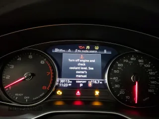2021 Audi A4 S line Premium with VIN WAUDAAF46MA028574, listed as a Copart auction lot 45110955 with 39,113 mi miles and Salvage Title. Bid and sale history available at DreamBid. Image 9.