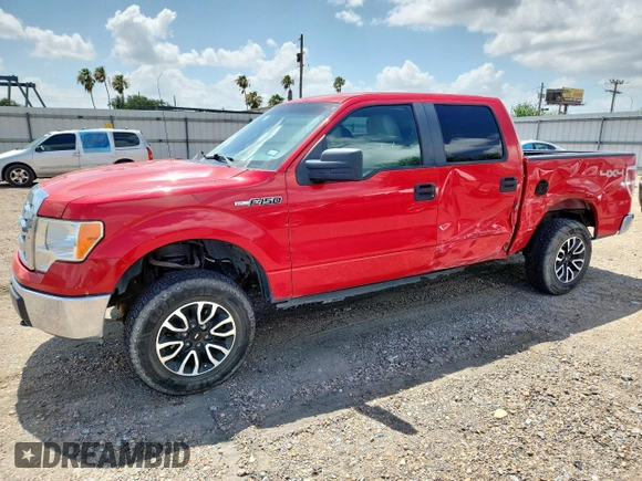 2009 Ford F-150 XL with VIN 1FTPW14V39KC73007, listed as a Copart auction lot 61447595 with 185,983 mi miles and Salvage title. Bid and sale history available at DreamBid. Image 1.
