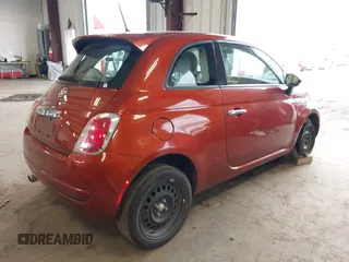 2014 FIAT 500 Pop with VIN 3C3CFFAR7ET283040, listed as a IAAI auction lot 41851762 with 50,260 mi miles. Bid and sale history available at carsss.com. Image 4.