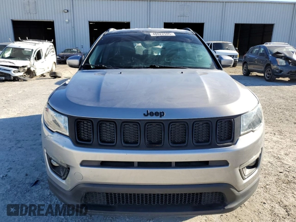 2019 Jeep Compass Latitude with VIN 3C4NJCBB1KT782396, listed as a Copart auction lot 48022595 with 75,790 mi miles and Salvage title. Bid and sale history available at DreamBid. Image 5.