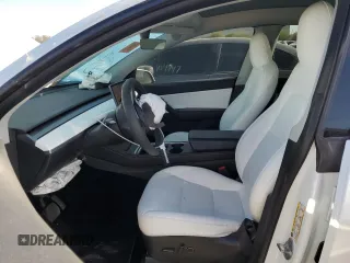 2021 Tesla Model Y Long Range with VIN 5YJYGDEE8MF271938, listed as a Copart auction lot 50961485 with 46,173 mi miles and Salvage Title. Bid and sale history available at DreamBid. Image 7.