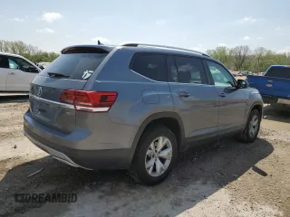 2018 Volkswagen Atlas SE z VIN 1V2DR2CA5JC551952, wystawiony jako Copart lot #53722495 z przebiegiem 128 721 mil mil oraz Szkoda całkowita • Salvage title. Historia ofert i sprzedaży dostępna na DreamBid. Obrazek 3.