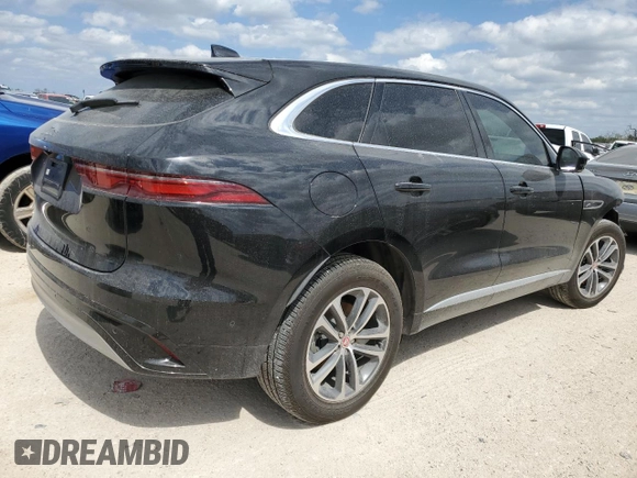 2021 Jaguar F-Pace with VIN SADCK2EX2MA686264, listed as a Copart auction lot 45357844 with 17,230 mi miles and . Bid and sale history available at DreamBid. Image 3.