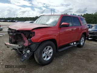 2016 Toyota 4Runner SR5 with VIN JTEZU5JR8G5110339, listed as a Copart auction lot 60703775 with 131,550 mi miles and Salvage title. Bid and sale history available at DreamBid. Image 1.