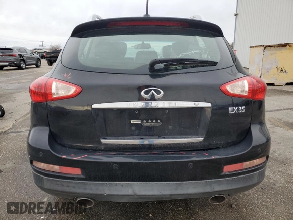 2008 Infiniti EX Journey with VIN JNKAJ09F58M350445, listed as a Copart auction lot 81976584 with 140,682 mi miles and Salvage Title. Bid and sale history available at DreamBid. Image 6.